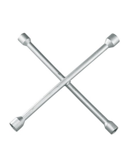 Chiave a croce per cambio pneumatico 17 19 21 22mm Lunghezza 380mm