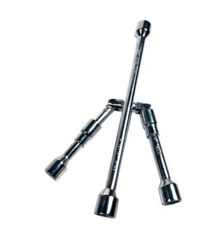 Chiave a croce ripiegabile per cambio pneumatico 17 19 21 23mm