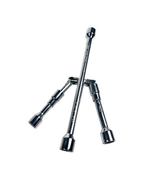 Chiave a croce ripiegabile per cambio pneumatico 17 19 21 23mm