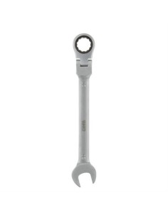 Chiave combinata con cricchetto snodato 20mm acciaio cromo