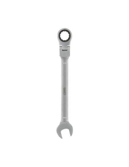 Chiave combinata con cricchetto snodato 8mm acciaio cromo