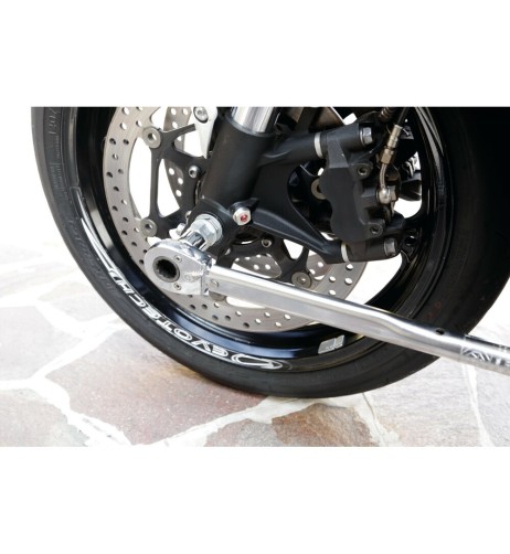 Chiave professionale rimozione ruota anteriore moto 17 19 22 24mm