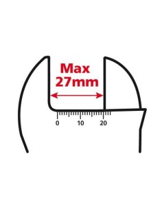 Chiave regolabile a rullino in acciaio cromo vanadio 2