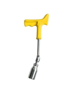 Chiave svitacandela con bussola 21mm snodabile Power Grip