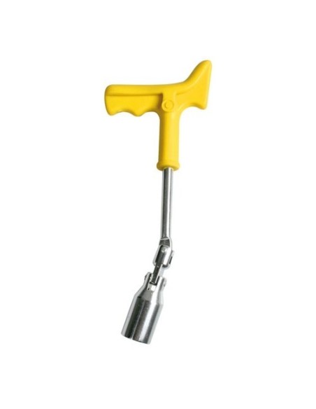 Chiave svitacandela con bussola 21mm snodabile Power Grip