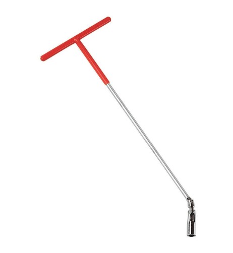 Chiave svitacandela snodabile manico 50cm bussola 14mm