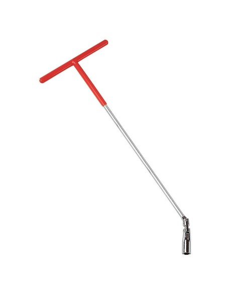 Chiave svitacandela snodabile manico 50cm bussola 14mm