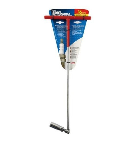 Chiave svitacandela snodabile manico 50cm bussola 16mm