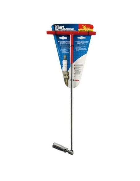 Chiave svitacandela snodabile manico 50cm bussola 16mm