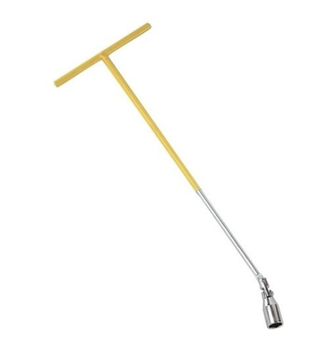 Chiave svitacandela snodabile manico 50cm bussola 21mm