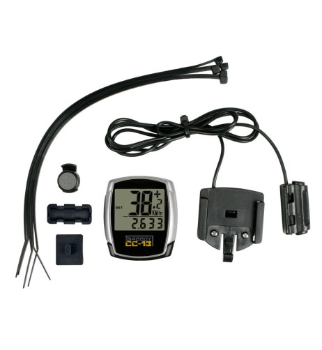 Ciclo computer conta chilometri 13 funzioni