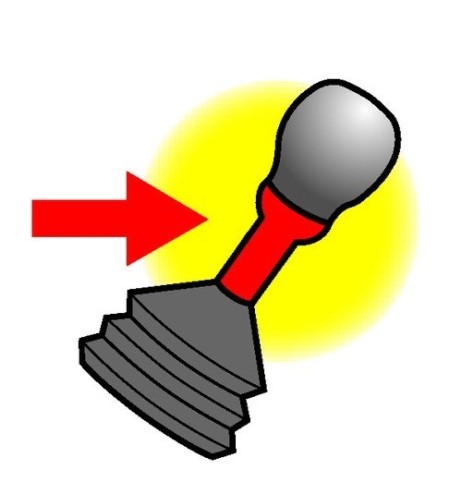 Collare estensione pomello leva cambio 28mm altezza 70mm