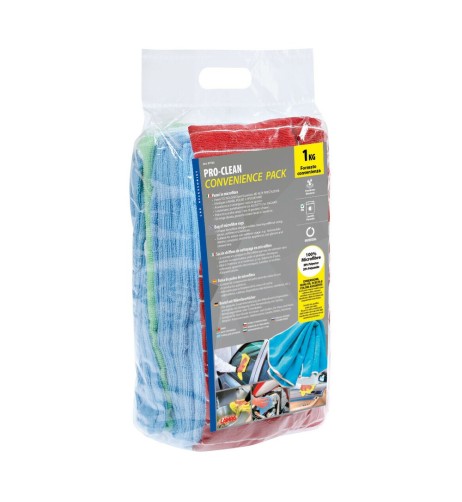 Confezione convenienza panni in microfibra auto moto camion camper 1kg