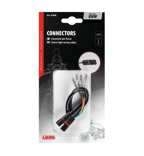 Connettori per frecce indicatori di direzione moto 2 pz Bmw