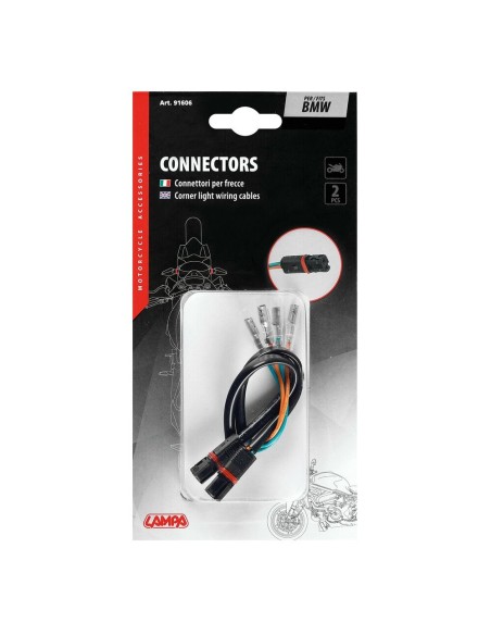 Connettori per frecce indicatori di direzione moto 2 pz Bmw