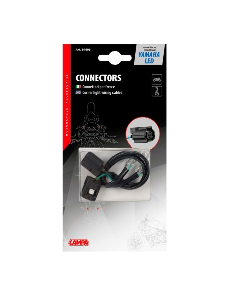 Connettori per frecce indicatori di direzione moto 2 pz Yamaha Led