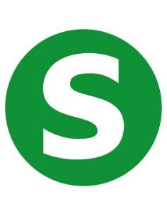 Contrassegno adesivo camion S veicolo ecologico e sicuro