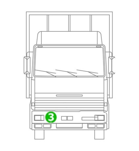Contrassegno adesivo camion classificazione euro 3