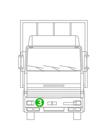 Contrassegno adesivo camion classificazione euro 3