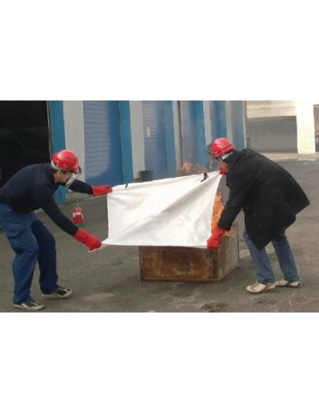 Coperta ignifuga spegnifuoco 100x100cm