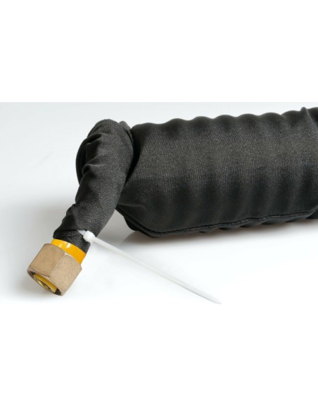 Copertura elasticizzata per spirali aria ed elettriche 220cm Nero