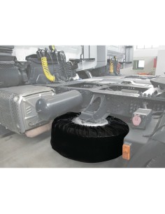 Copertura per ruota di scorta camion taglia M 102x54cm 2