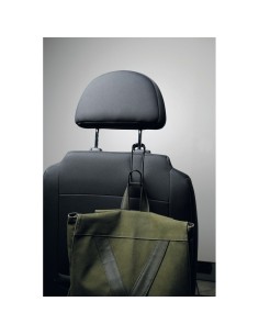 Coppia appendini multiuso per poggiatesta auto 2