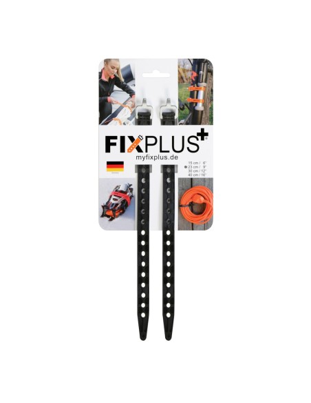 Coppia cinghie elastiche di fissaggio FixPlus Nano 1 25x23cm