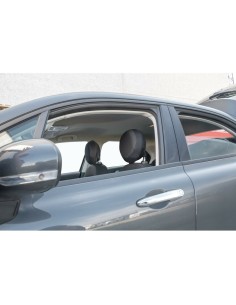 Coppia copri poggiatesta tondi In poliestere jacquard Grigio 2