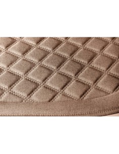 Coppia coprisedili auto universali in tekno lino di poliestere Beige 2