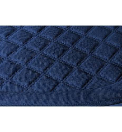 Coppia coprisedili auto universali in tekno lino di poliestere Blu