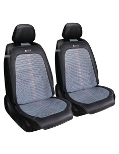 Coppia coprisedili auto universali in tessuto alveolare Monza grigio