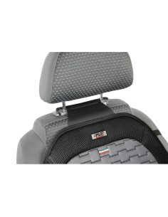 Coppia coprisedili auto universali in tessuto alveolare Monza nero 2