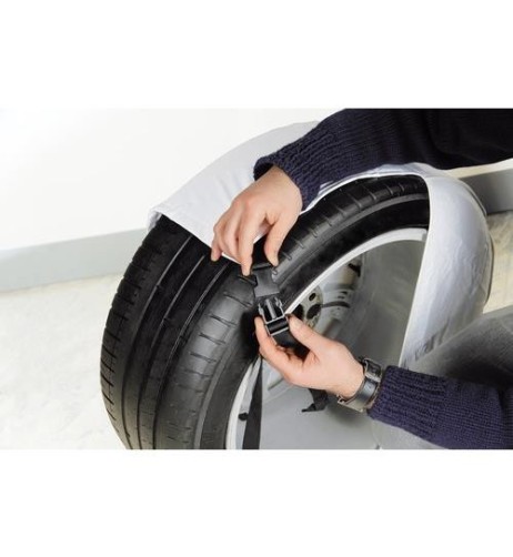 Coppia di coperture di protezione per ruote Tg L D76 81cm