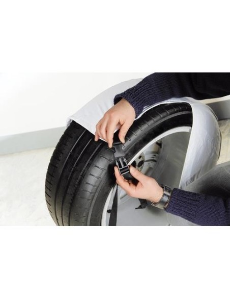 Coppia di coperture di protezione per ruote Tg M D69 74cm