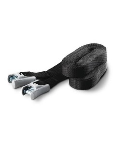 Coppia di nastri con fibbia di sicurezza antigraffio 4 9m fermacarico