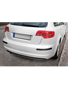 Coppia di salvaparaurti adesivi colore nero 310x35mm 2