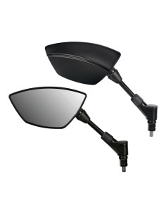 Coppia di specchietti Bat moto Filettatura destra M10x1 25