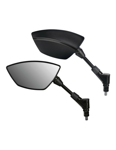 Coppia di specchietti Bat moto Filettatura destra M10x1 25