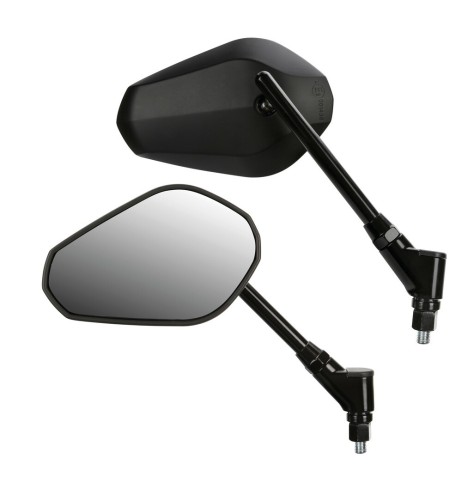 Coppia di specchietti Trident moto Filettatura destra M10x1 25