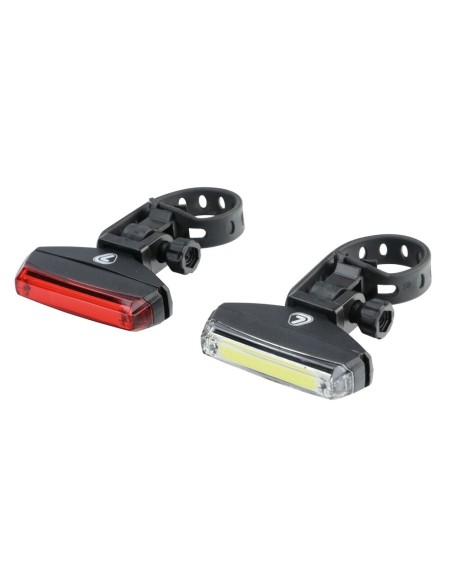 Coppia fanale anteriore posteriore Led per Bici