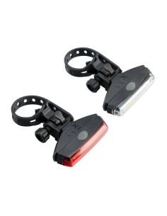 Coppia fanale anteriore posteriore Led per Bici 2