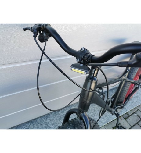 Coppia fanale anteriore posteriore Led per Bici