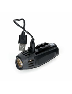 Coppia fanale anteriore posteriore Led per Bici ricaricabili USB 2