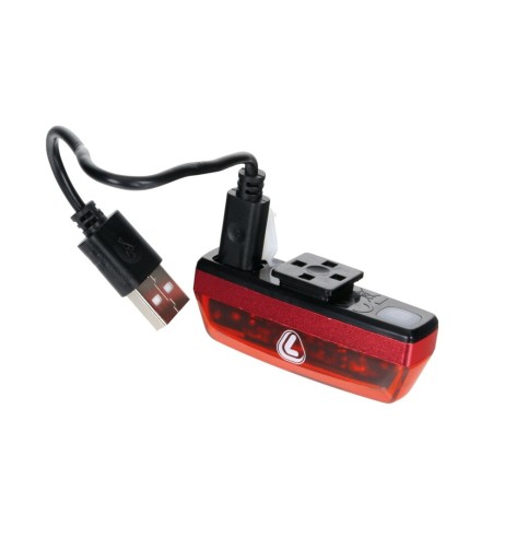 Coppia fanale anteriore posteriore Led per Bici ricaricabili USB