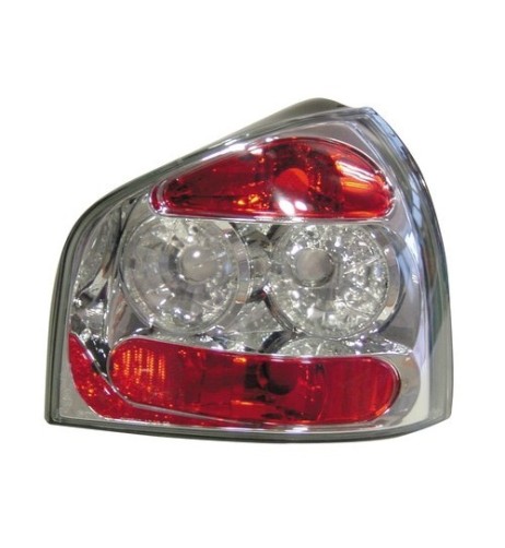 Coppia fanali posteriori cromo Audi A3 dal 09 1996 al 04 2003