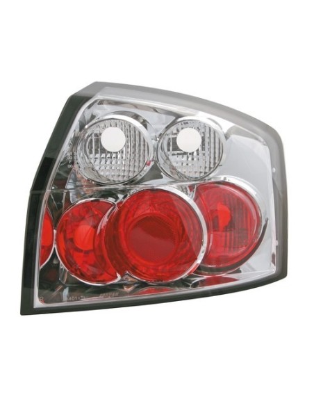 Coppia fanali posteriori cromo Audi A4 dal 11 2000 al 12 2004