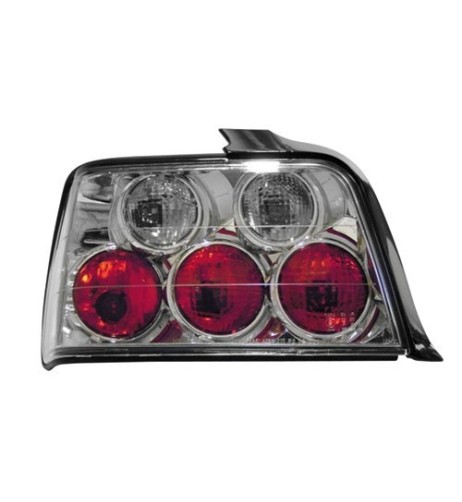 Coppia fanali posteriori cromo BMW Serie 3 E36 dal 09 1990 al 03 1998