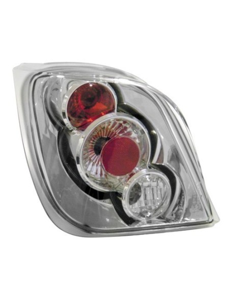 Coppia fanali posteriori cromo Ford Fiesta III dal 01 1989 al 12 1995