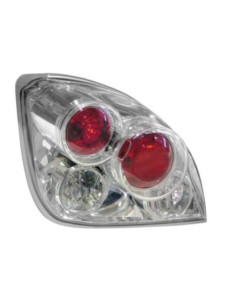 Coppia fanali posteriori cromo Ford Fiesta IV dal 08 1995 al 01 2002